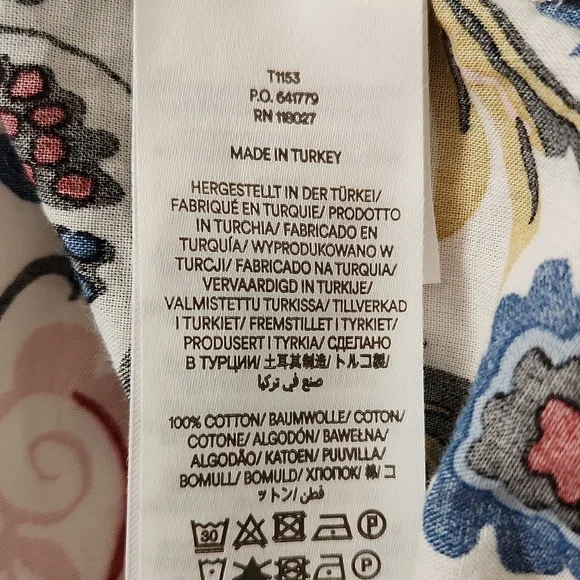 Boden Ruched Long Balloon Sleeve Blouse Womens Size 6 - Picture 9 of 11